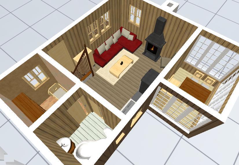 Norwegisches Holzhaus Villa นอยรุพพิน ภายนอก รูปภาพ